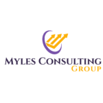 Myles Consulting Group logo with white background